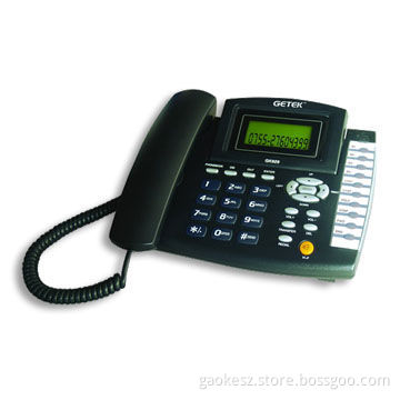SIP VoIP Phone with 2 10/100M Ethernet Ports, Supports Three SIP Accounts